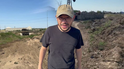 Реку в Атырау продали влиятельному лицу, заявил активист